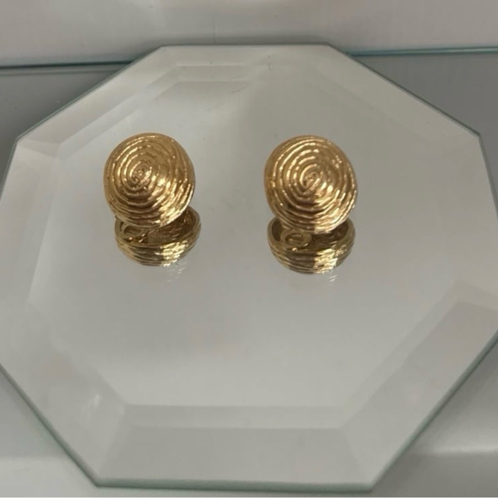 Vintage Givenchy Clip Earrings - Picture 1 of 3
